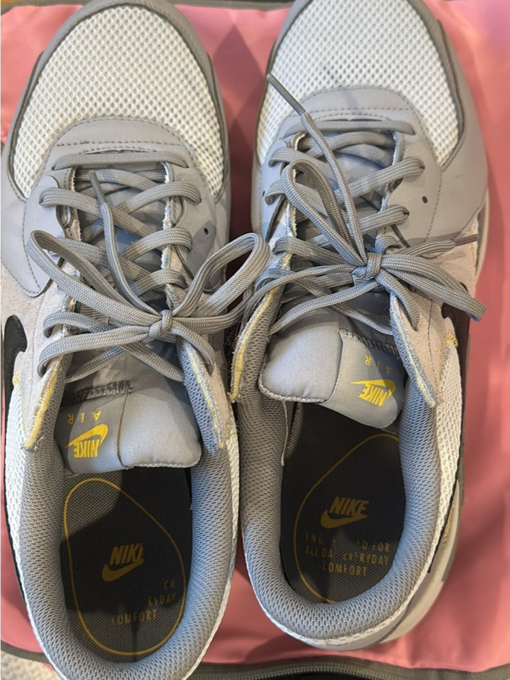 Nike Grey, White and Black Air Max Sneakers - Picture 3 of 4